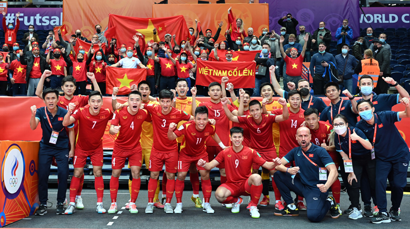 ĐT Việt Nam đã có 1 kỳ World Cup Futsal năm ngoái gây tiếng vang