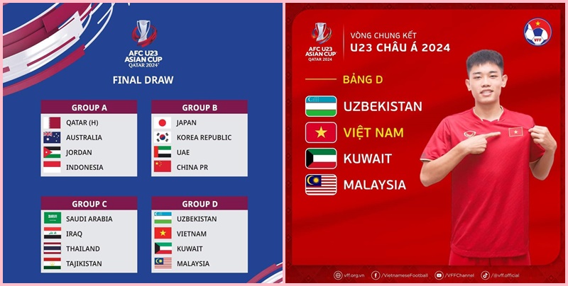 U23 Việt Nam rơi vào 1 bảng đấu không quá khó nhằn