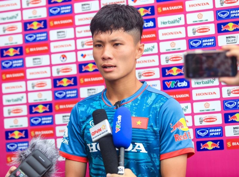 Nguyễn Thái Quốc Cường là tuyển thủ U23 Việt Nam